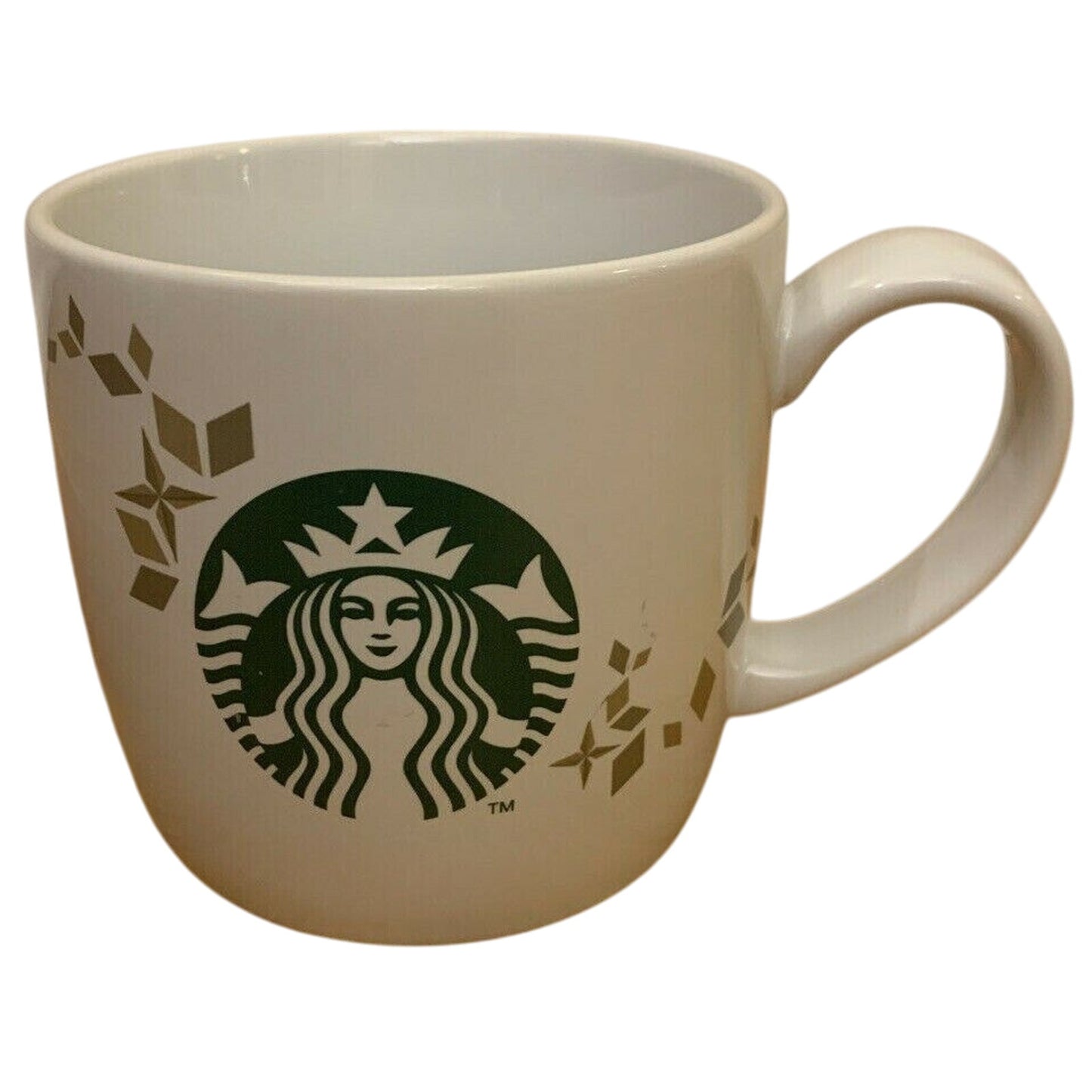 Starbucks Coffee Mug Cup 2013 Christmas Holiday Siren Logo 14 oz Shared Moments