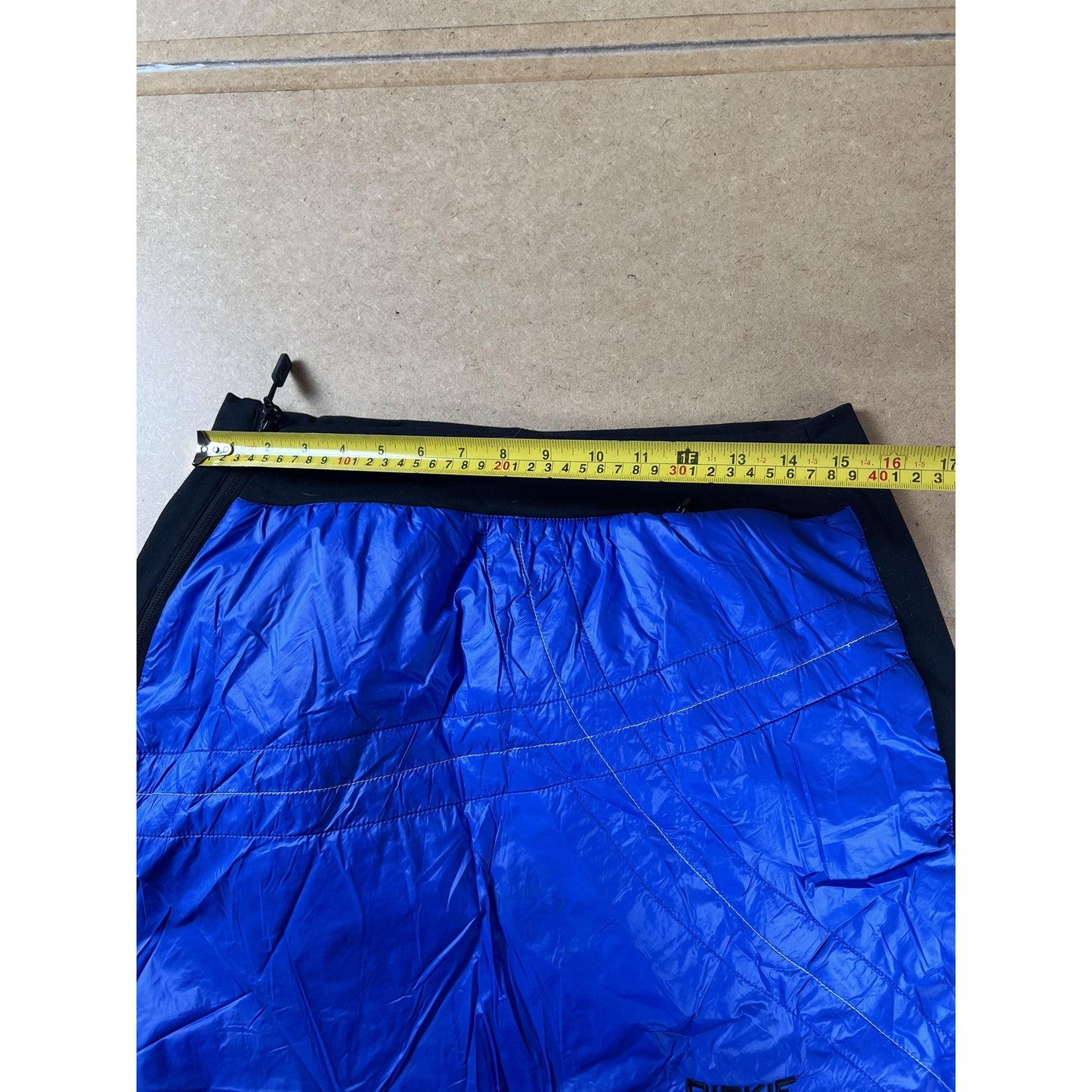 Swix Skirt Womens XL Blue Synthetic Insulated Ski Birkie Zip Side Pockets