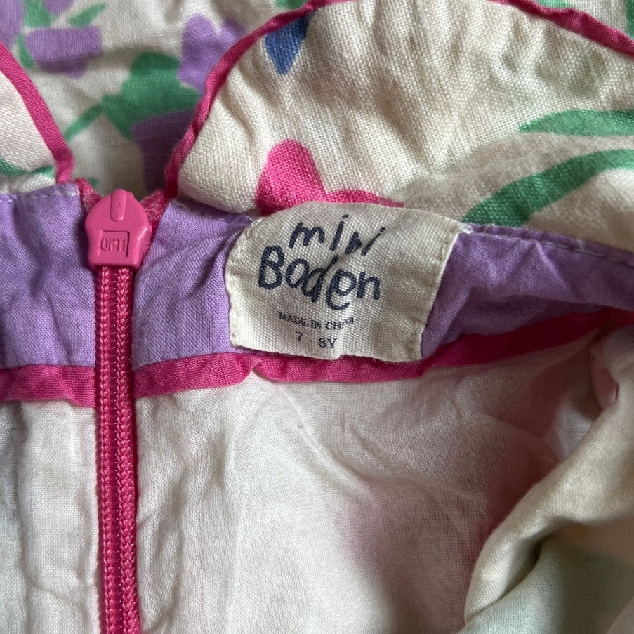 Mini Biden Floral Dress Girl 7-8Y