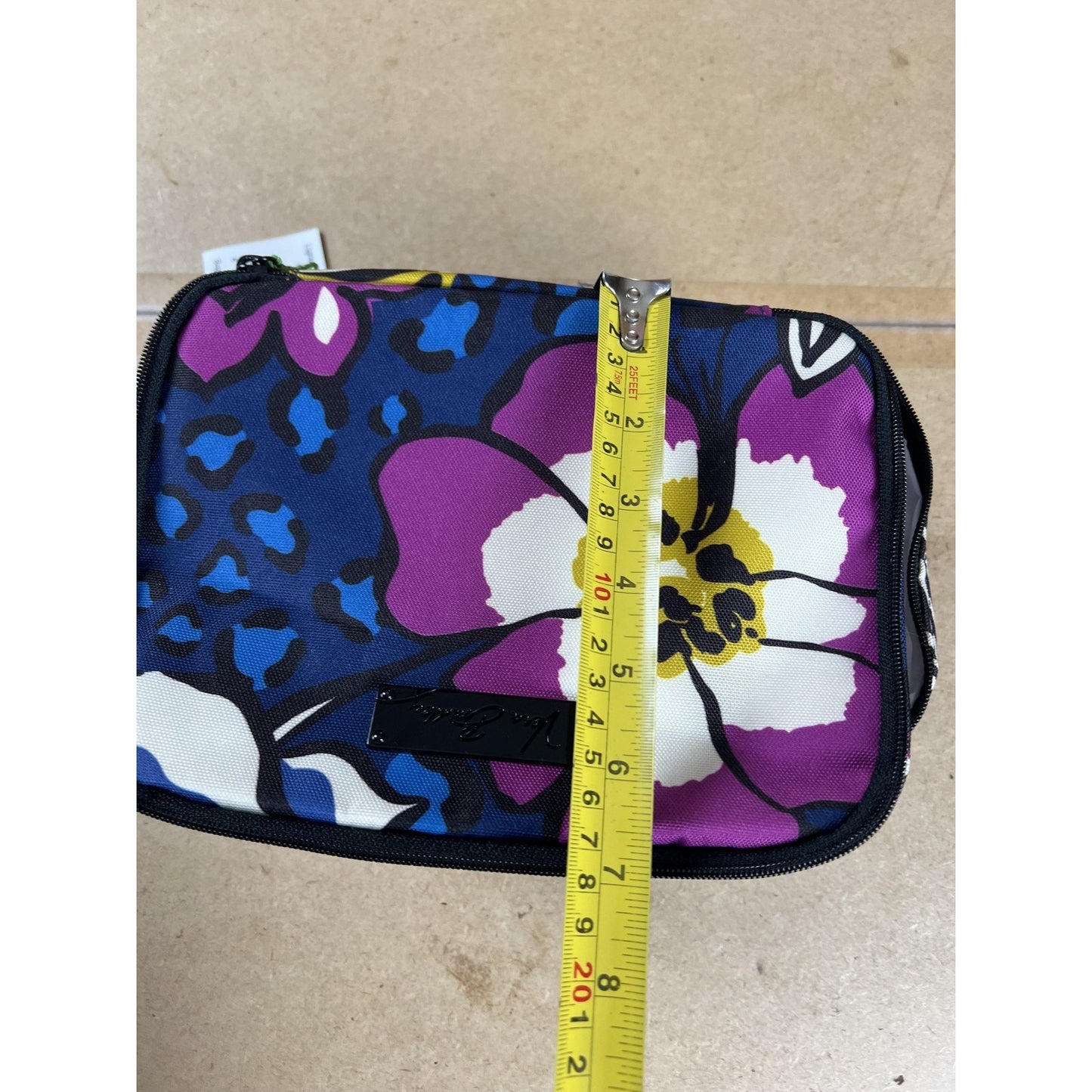 Vera Bradley Lighten Up Lunch Mate African Violet Small Purple Insulated Bag