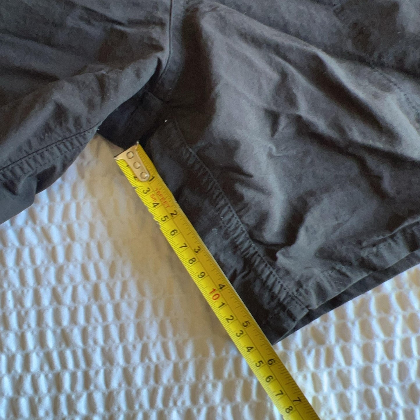 Patagonia Mens L Black Athletic Shorts 36 Waist Elastic Drawstring Mesh