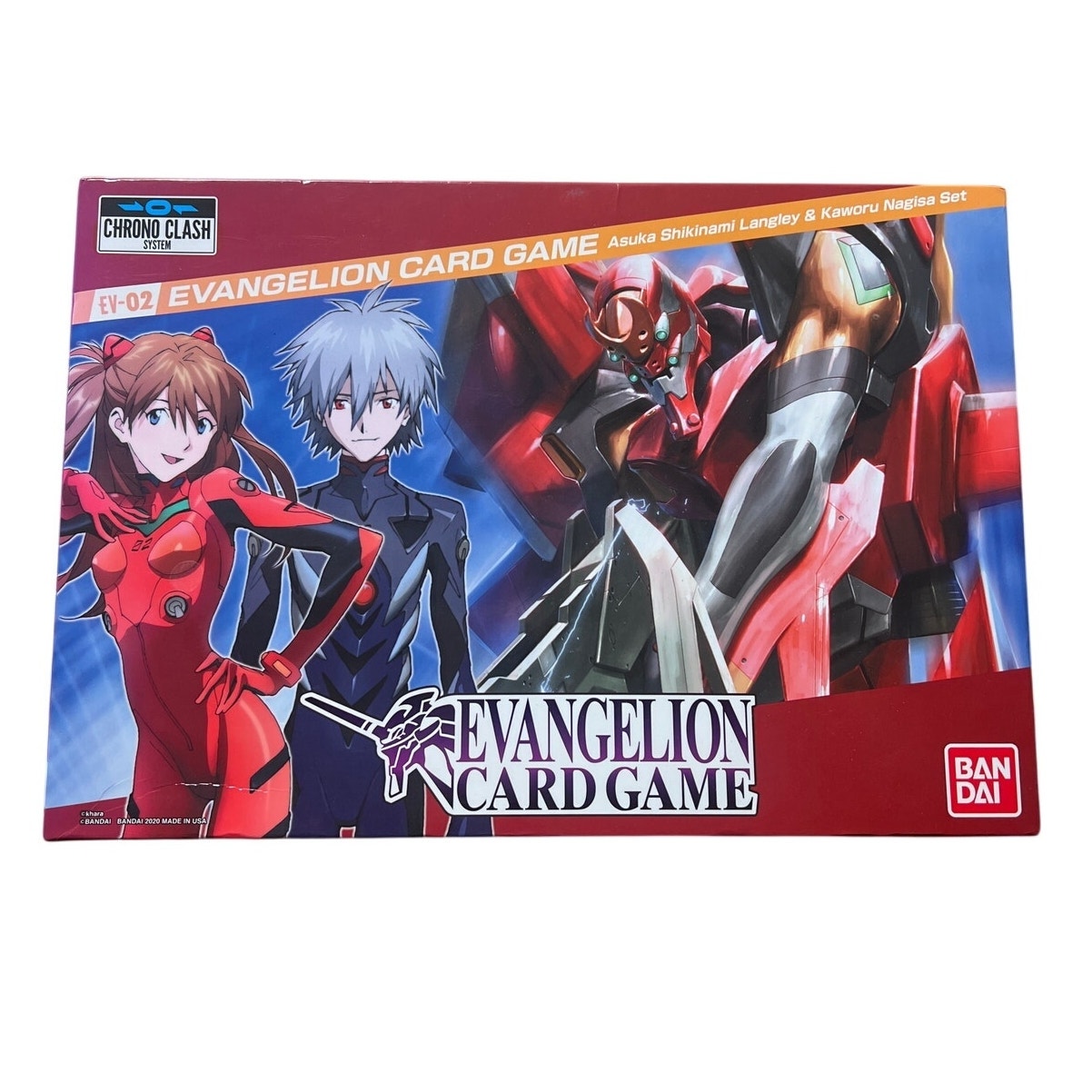 Bandai Evangelion Card Game: Asuka Shikinami Langley & Kaworu Nagisa Set