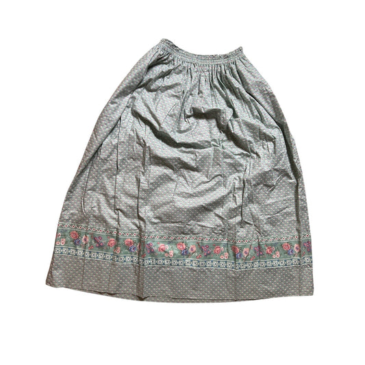 Vintage Y2K Vera Bradley Skirt Cottage Core Floral Cotton One Size