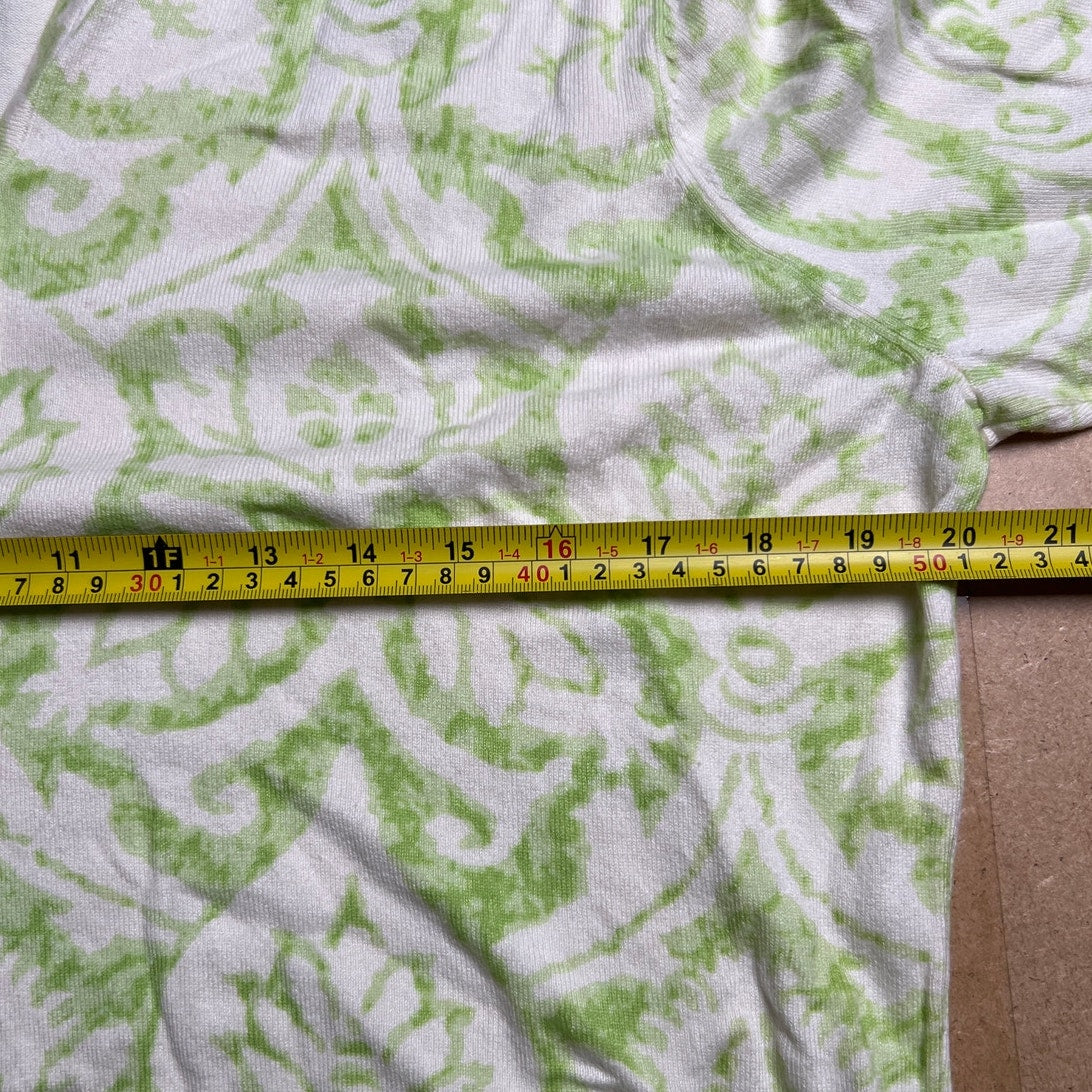 J.Mclaughin Women Green AOP Pattern Size XL