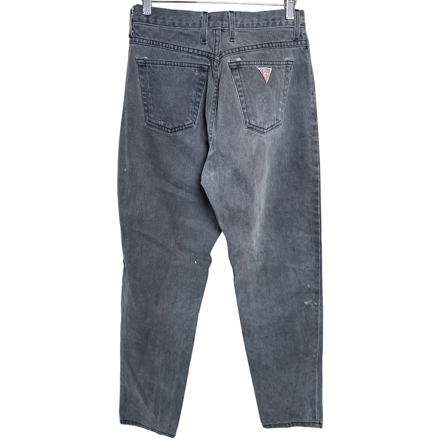 Vintage Guess Gray/Black Faded Jeans Size 30 Made In USA