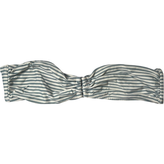 gapbody Size Medium Striped Bikini Swim Top Blue