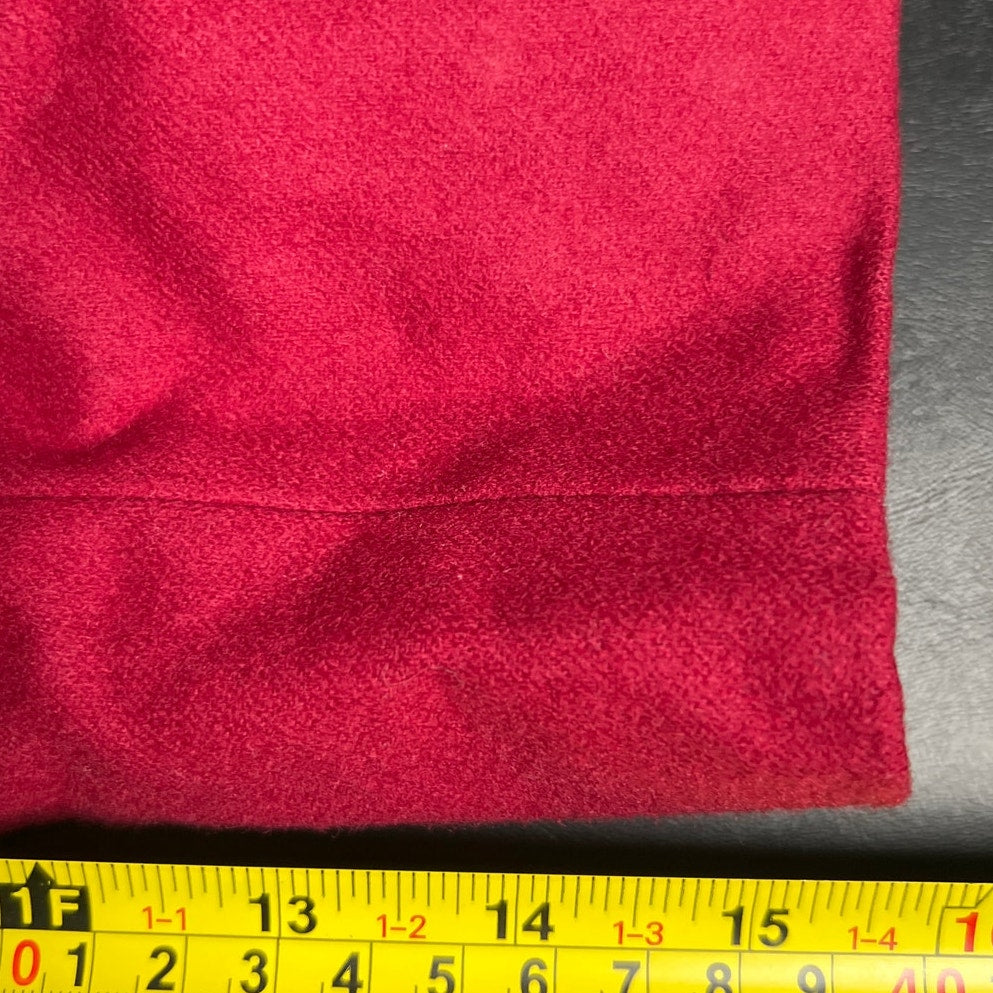 Pendleton Size 22W Wool Pink Button Blazer Burgundy