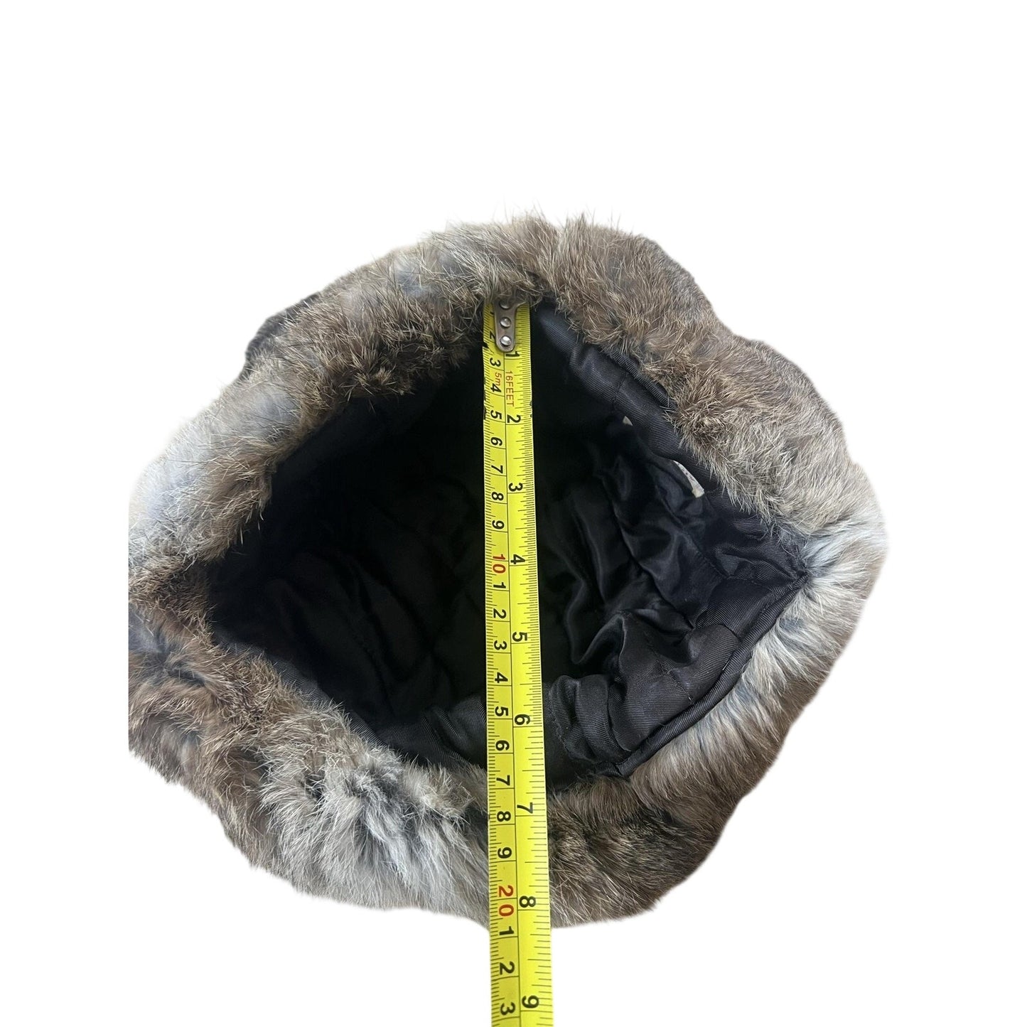 Trapper Hat Mens XL Brown Faux Fur Ear Flap Lined Insulated Adjustable Winter
