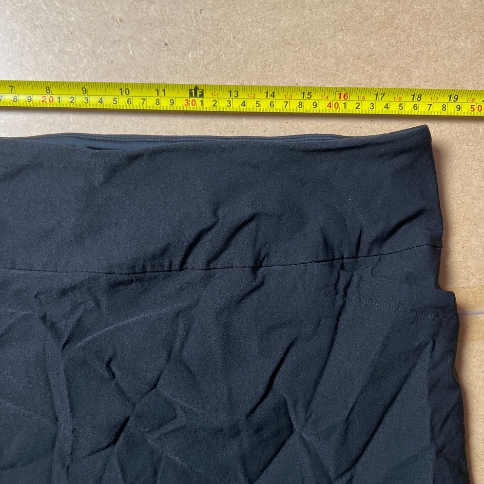 S.C. & Co. Womens 2XL Black Mini Skirt