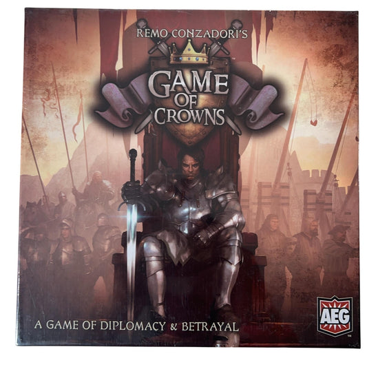 Alderac Entertainment Group Game Of Crowns Strategy Board Game 4-9 Players New