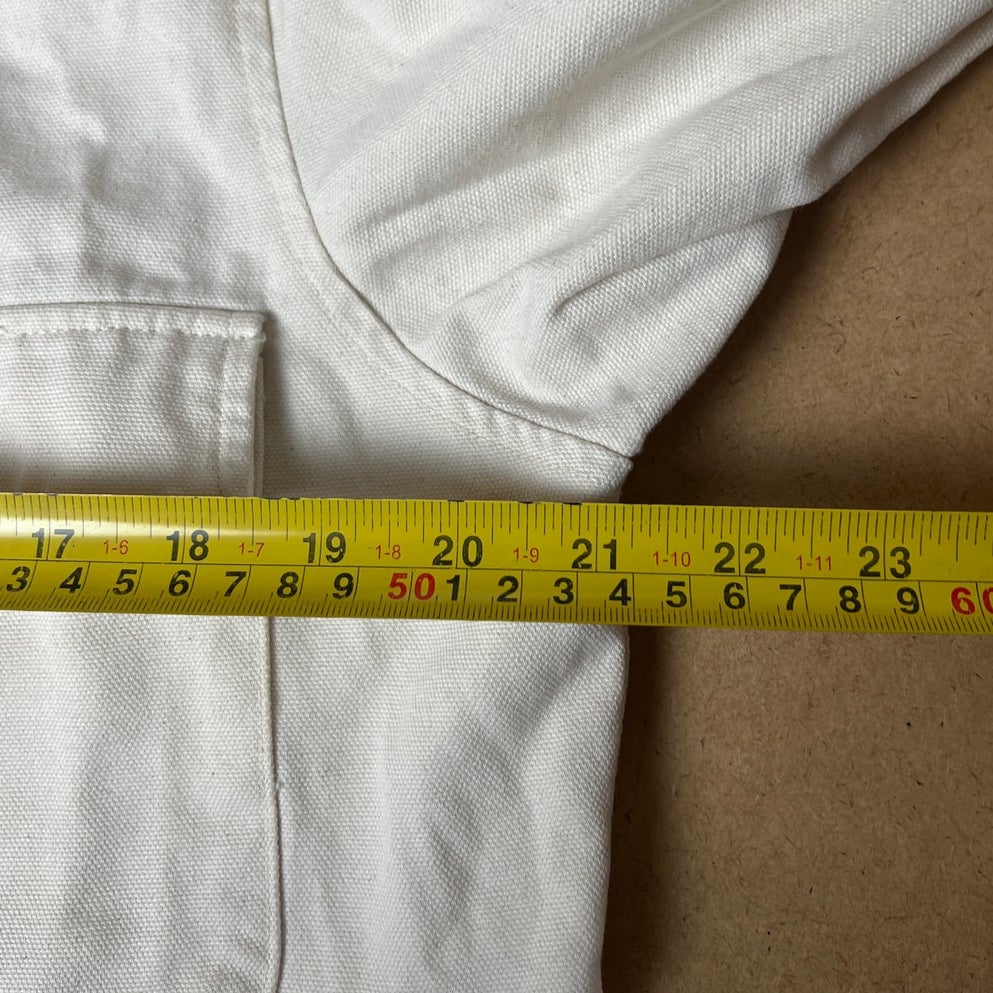 The Explorer's Shirt White Long Sleeve Button-Up Size 40