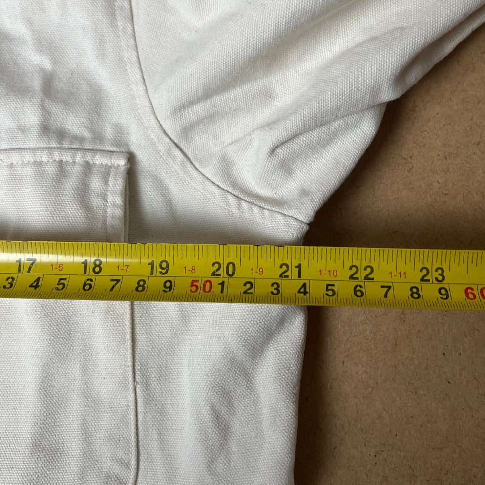 The Explorer's Shirt White Long Sleeve Button-Up Size 40