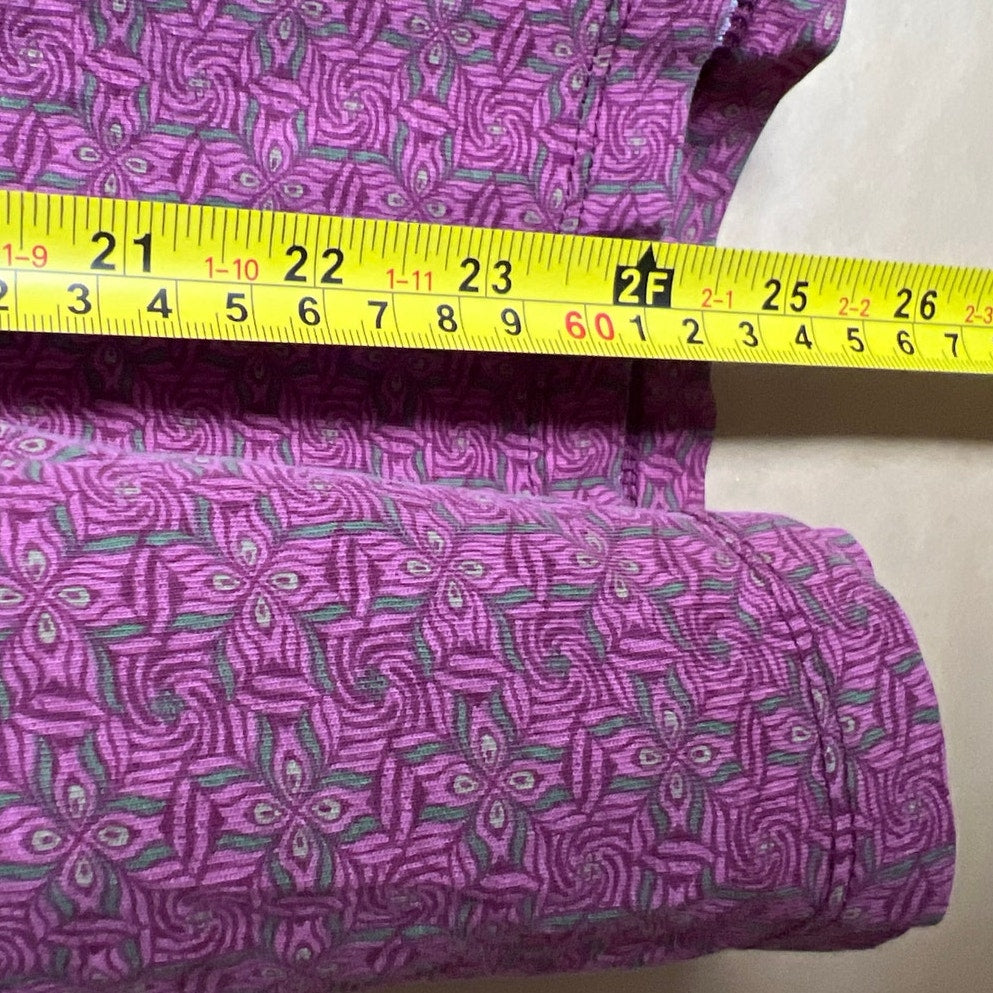 Royal Robbins XL 100% Cotton Purple Floral Tank