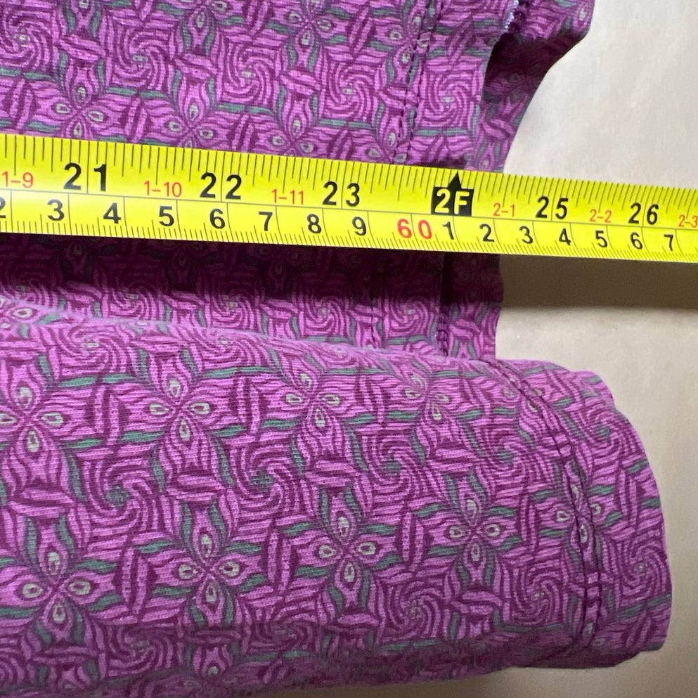 Royal Robbins XL 100% Cotton Purple Floral Tank