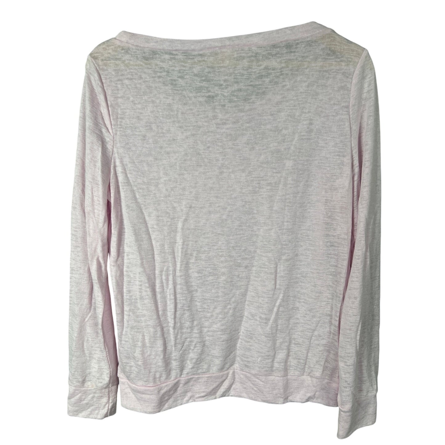 Victoria Secret Size XS Women’s Top Long Sleeve Love Spellout Pink