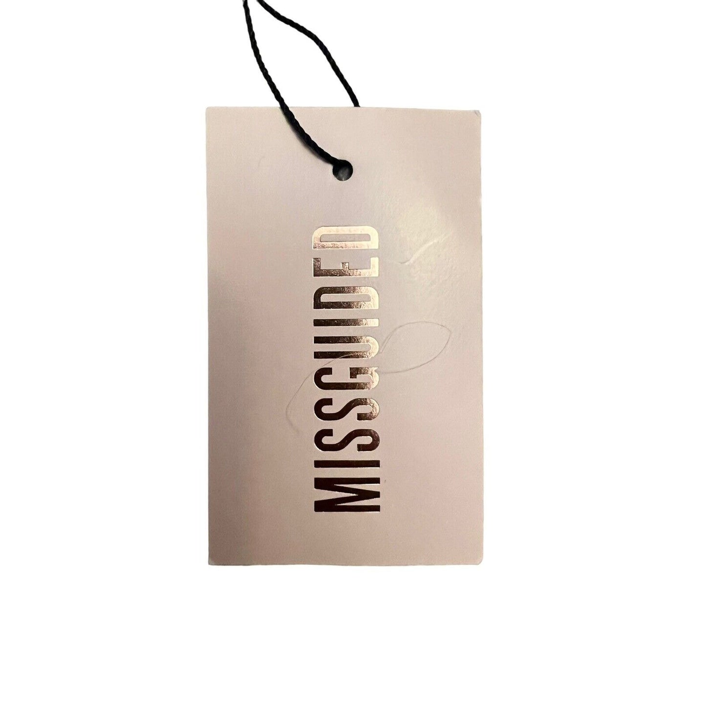 Missguided Women's 2 Orange Soft Touch High Leg Tanga Bikini Bottom NWT