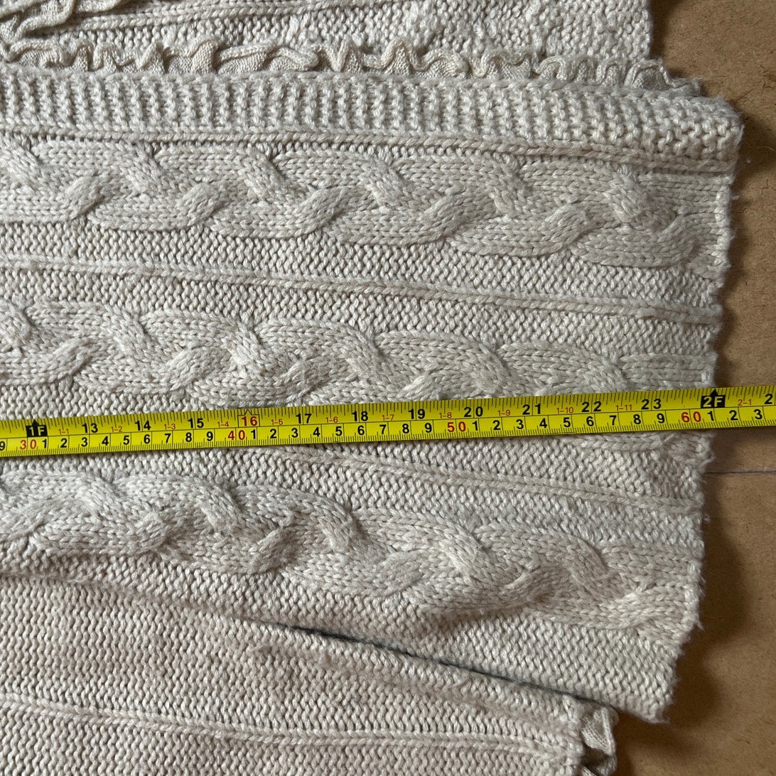 Matilda Jane Cardigan Sweater Beige Size M