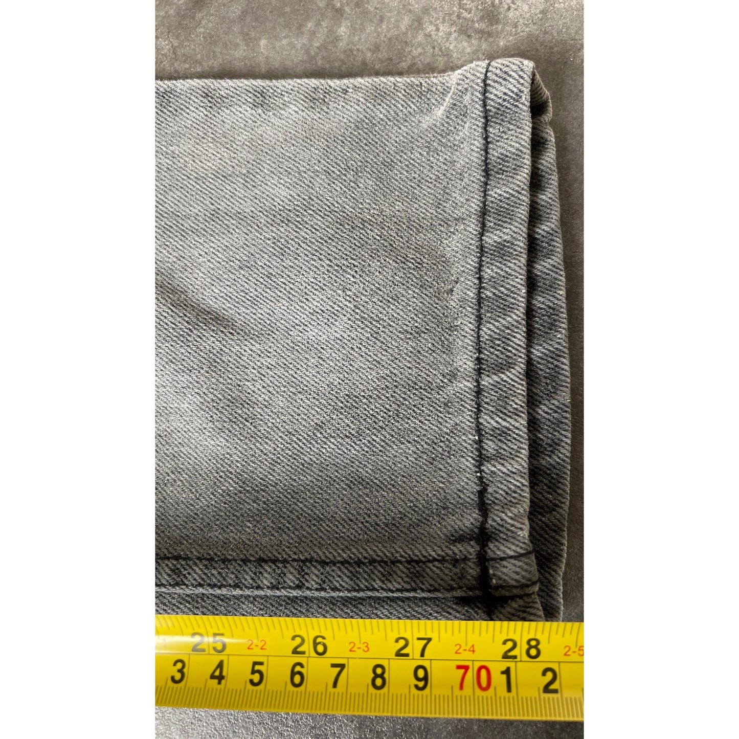 Vintage Guess Gray/Black Faded Jeans Size 30 Made In USA