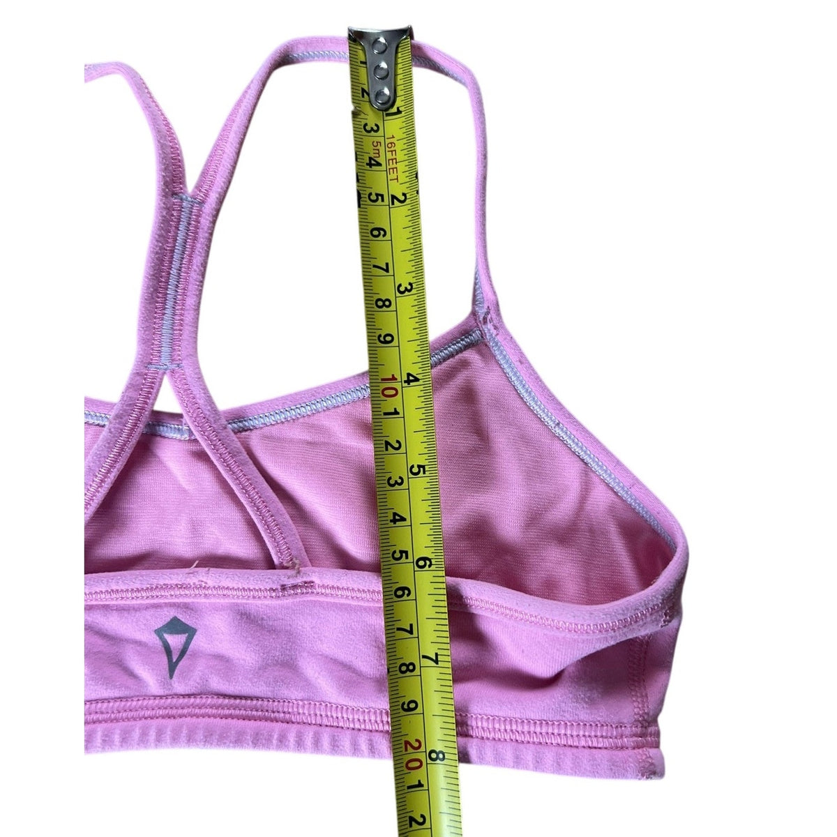 Avia Camisole Tank Girls Size 6-7 Pink Racerback Sports Bra Cami 1 Pack Active