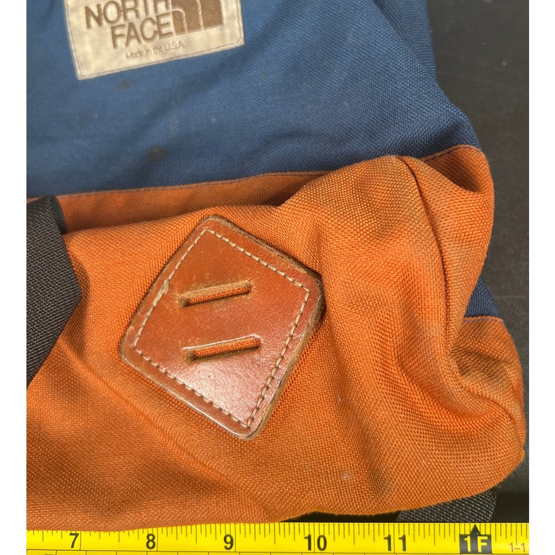Vintage The North Face Made In USA Backpack Two Tone Hiking