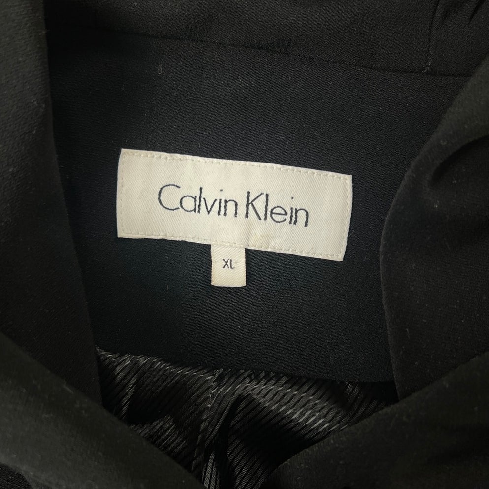 Calvin Klein Women Black Coat Size XL