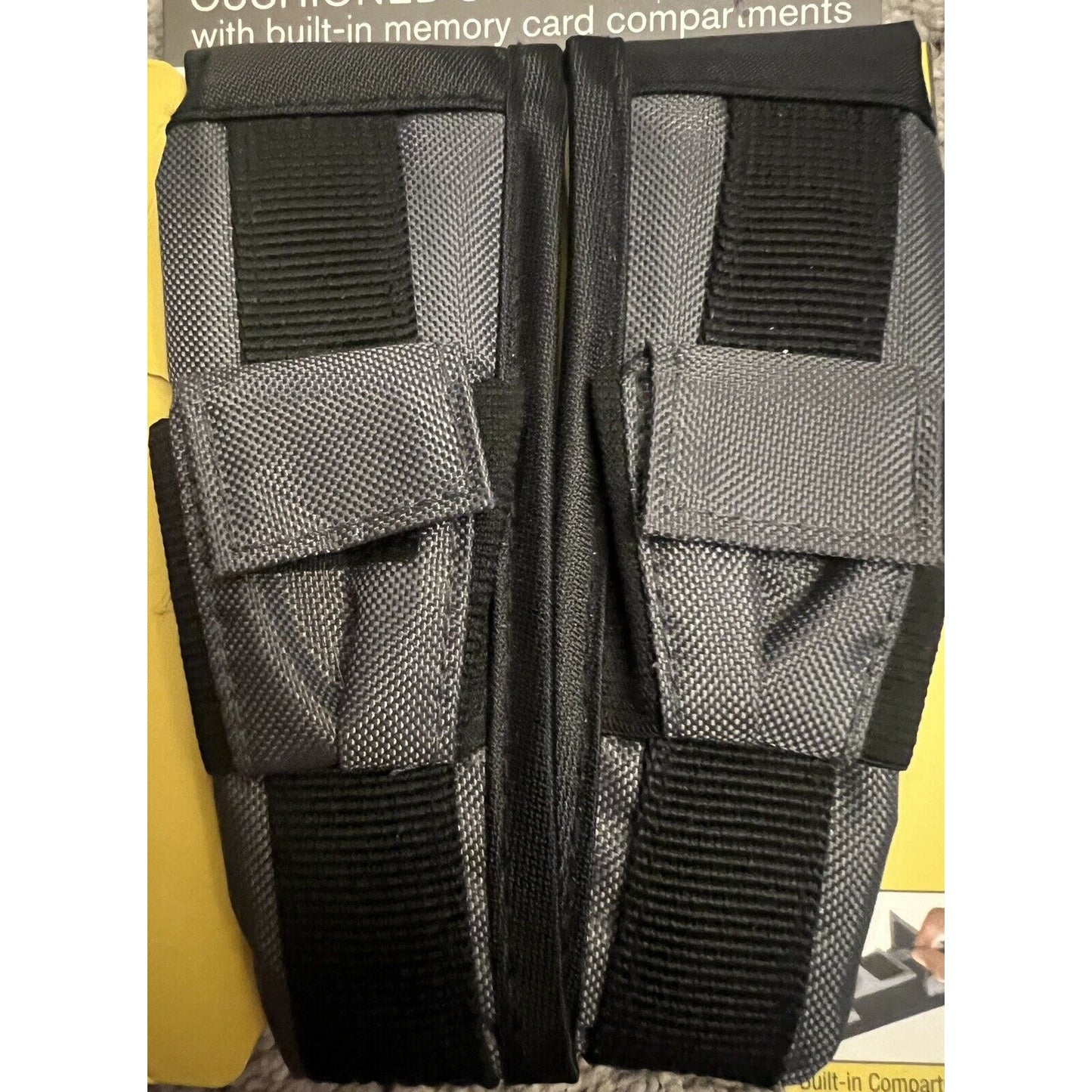 Universal Cushioned Shoulder Strap Memory Card Compartments for Camera digital