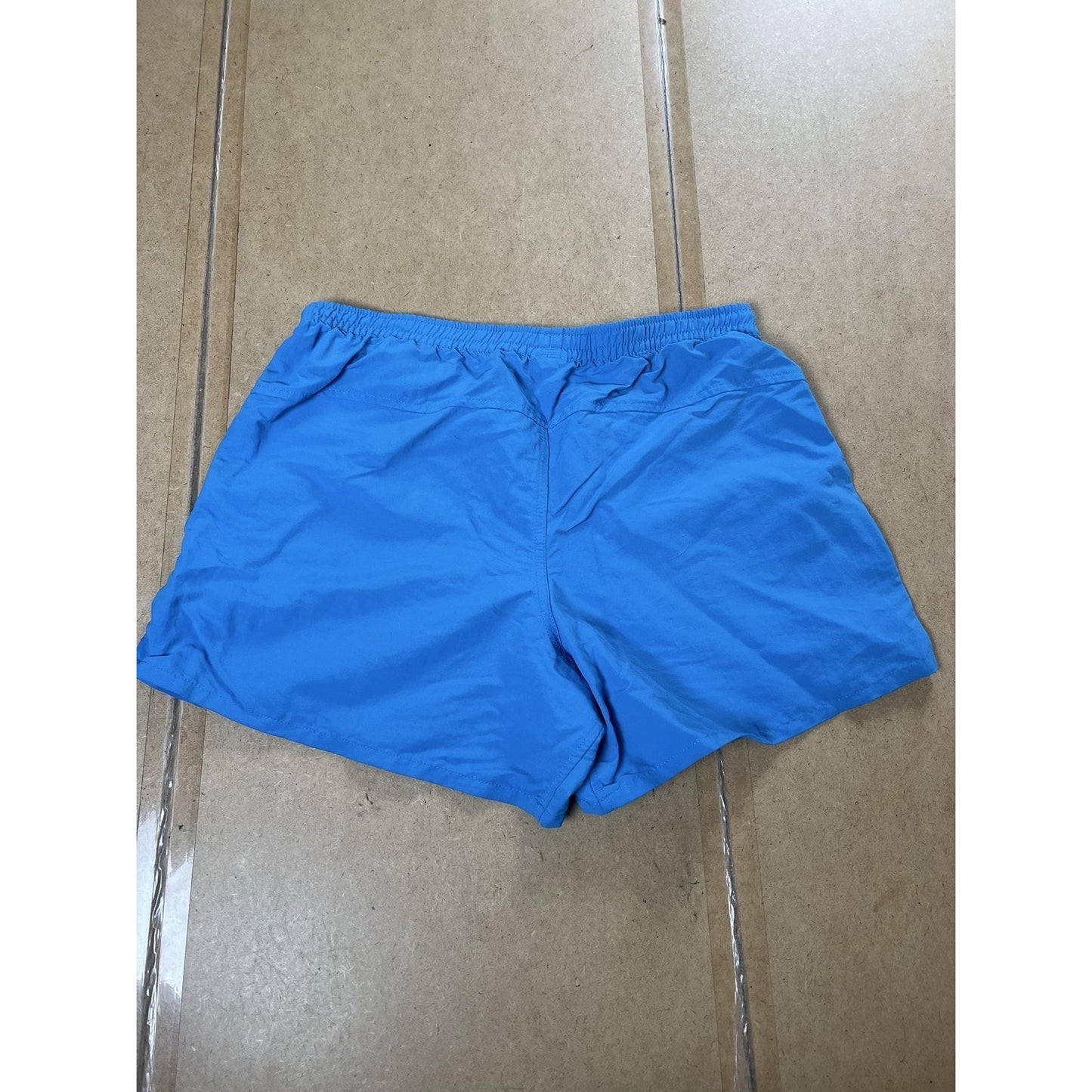 Patagonia Shorts Mens M Blue Nylon Lined Drawstring Elastic Waist Pockets