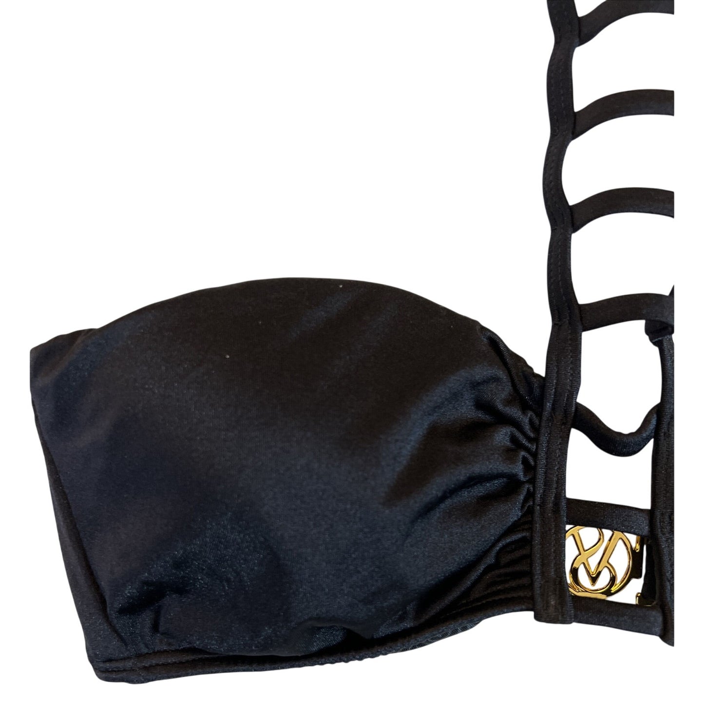 Victoria's Victoria Secret S Small Bikini - Black Gold Clasp - EUC