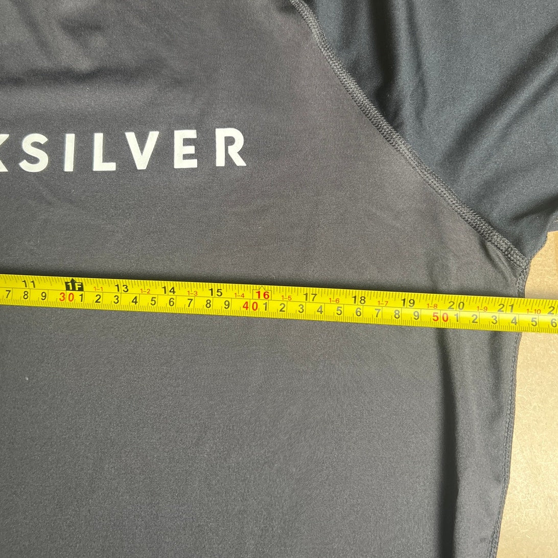 NWT Quiksilver Black UV Men Size 2XL Swim Top