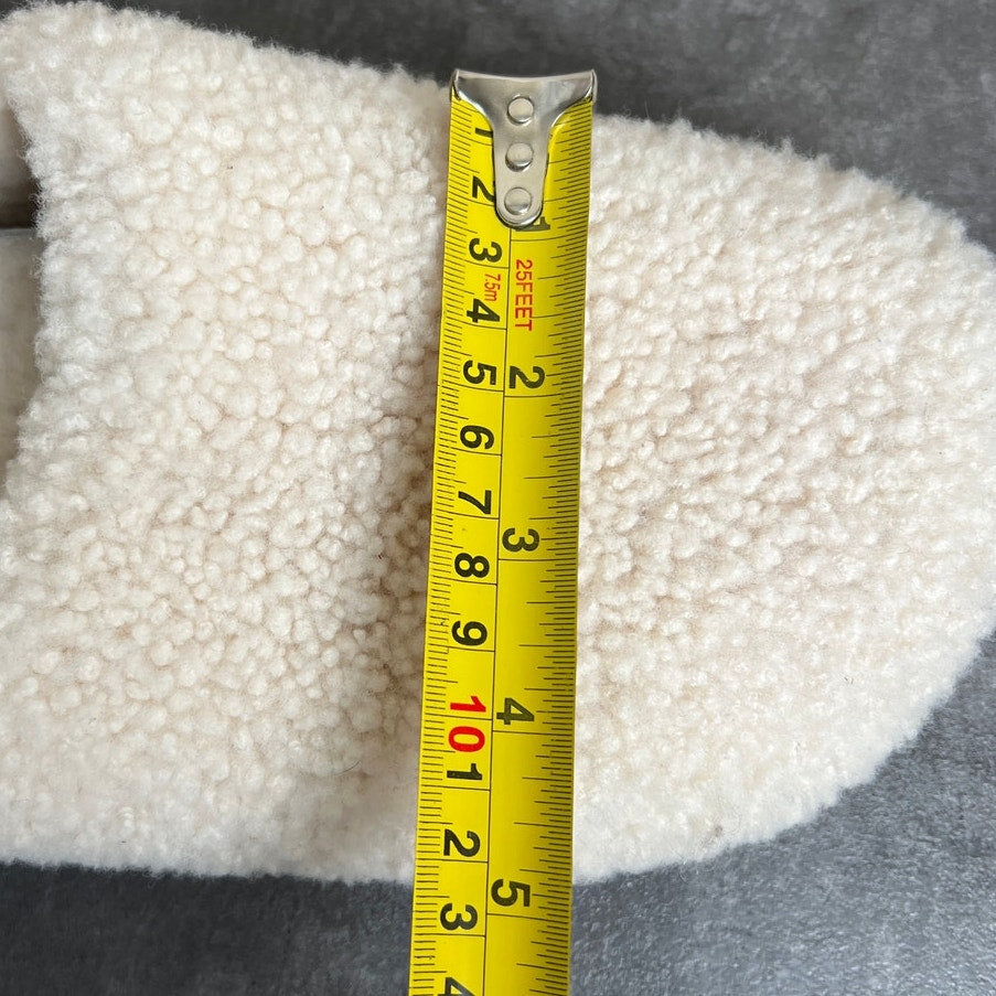 Madewell Size 9 Women's The Layne Clog Mule in Shearling