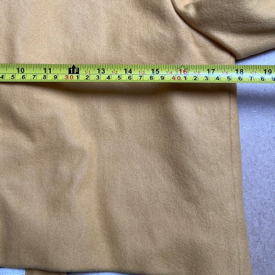 Anthropologie Cartonnier Luisa Marigold Cropped Wool Pea Coat Womens Size Small