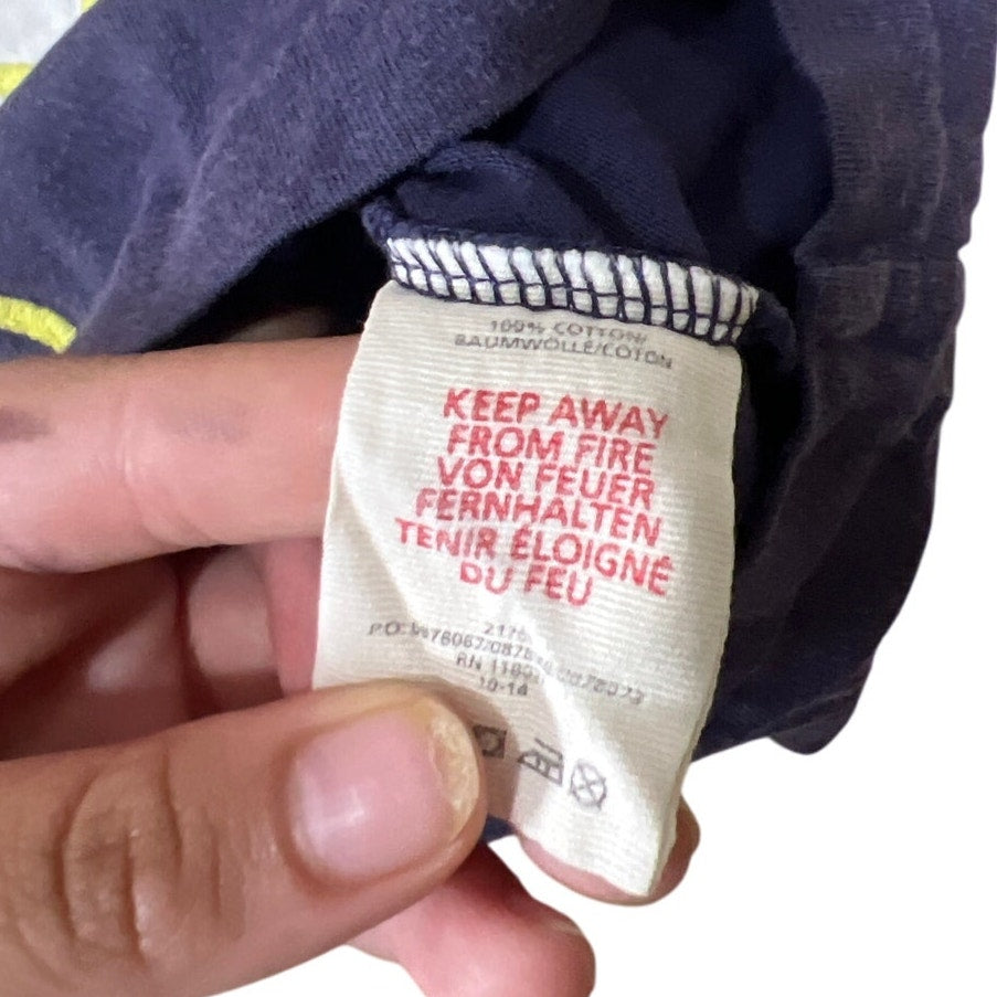 Mini Boden Kids T-shirt Size 9-10Y Soccer Net Graphic Shirt 100% Cotton