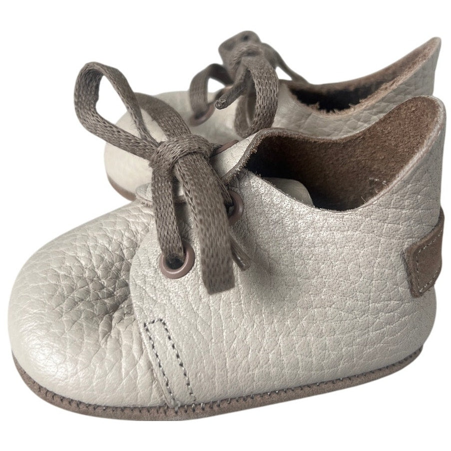 Ella Bonna Oxford Shoes Size 2 Beige Baby Booties