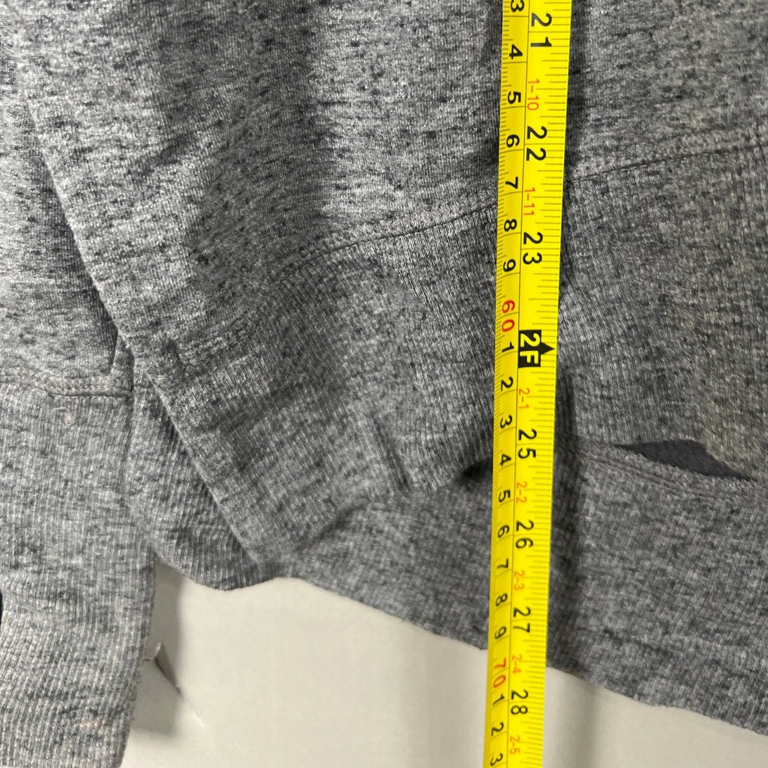 Athleta Size Large Pullover Space Heather Gray Crewneck Women's