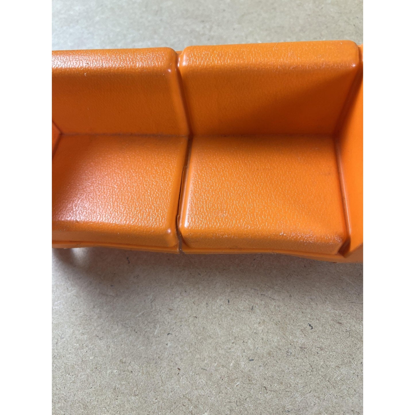 Mattel Barbie Doll Furniture Lot Pink Orange Yellow Made In USA 1973 Vintage