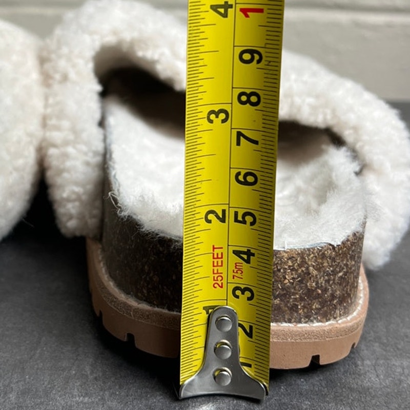 Madewell Size 9 Women's The Layne Clog Mule in Shearling