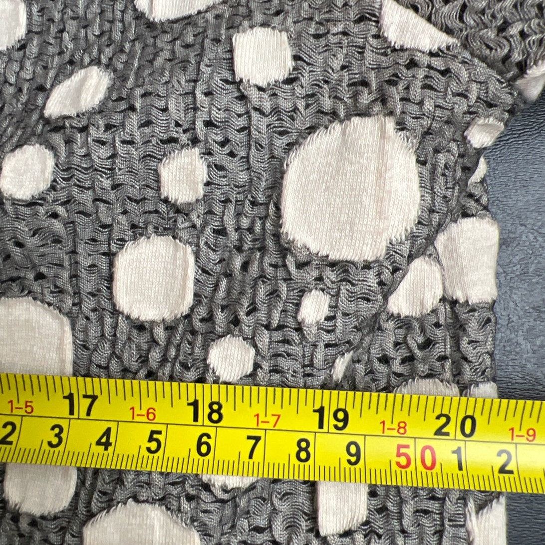 Focus Casual Life Small Cotton Sleeve Knit Cardigan Jacket Shacket Women's