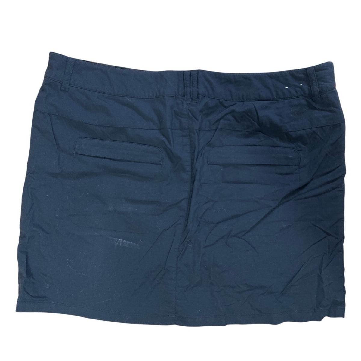Eddie Bauer Adventure Skort Skirt Athletic Stretch Lined Women Size 16 Black