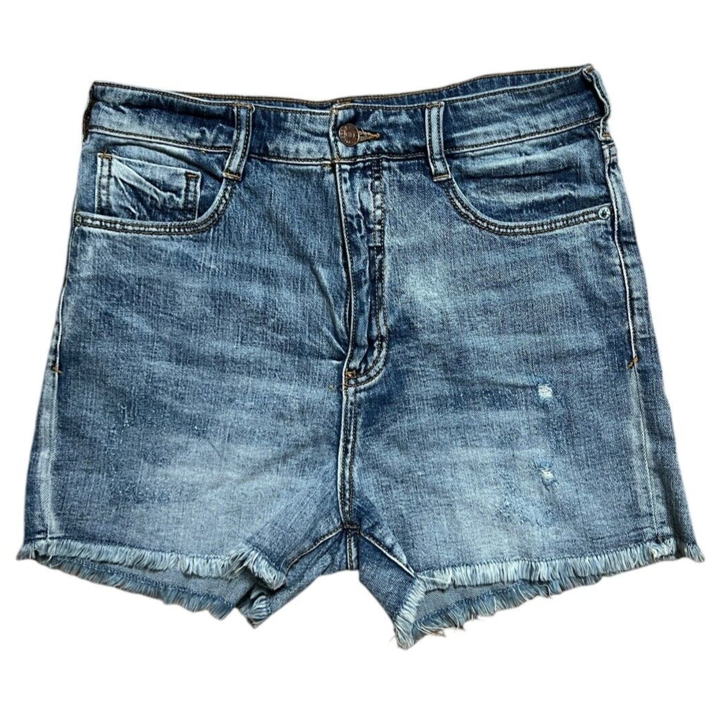 Anthropologie Pilcro Womens Shorts 28 Denim