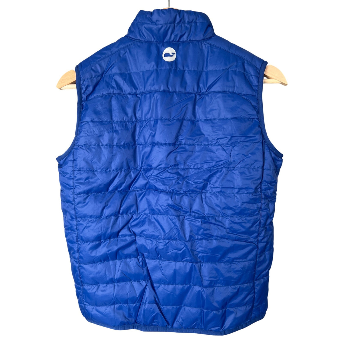 Vineyard Vines Blue Zip Up Puffer Vest 100% Nylon kids XL