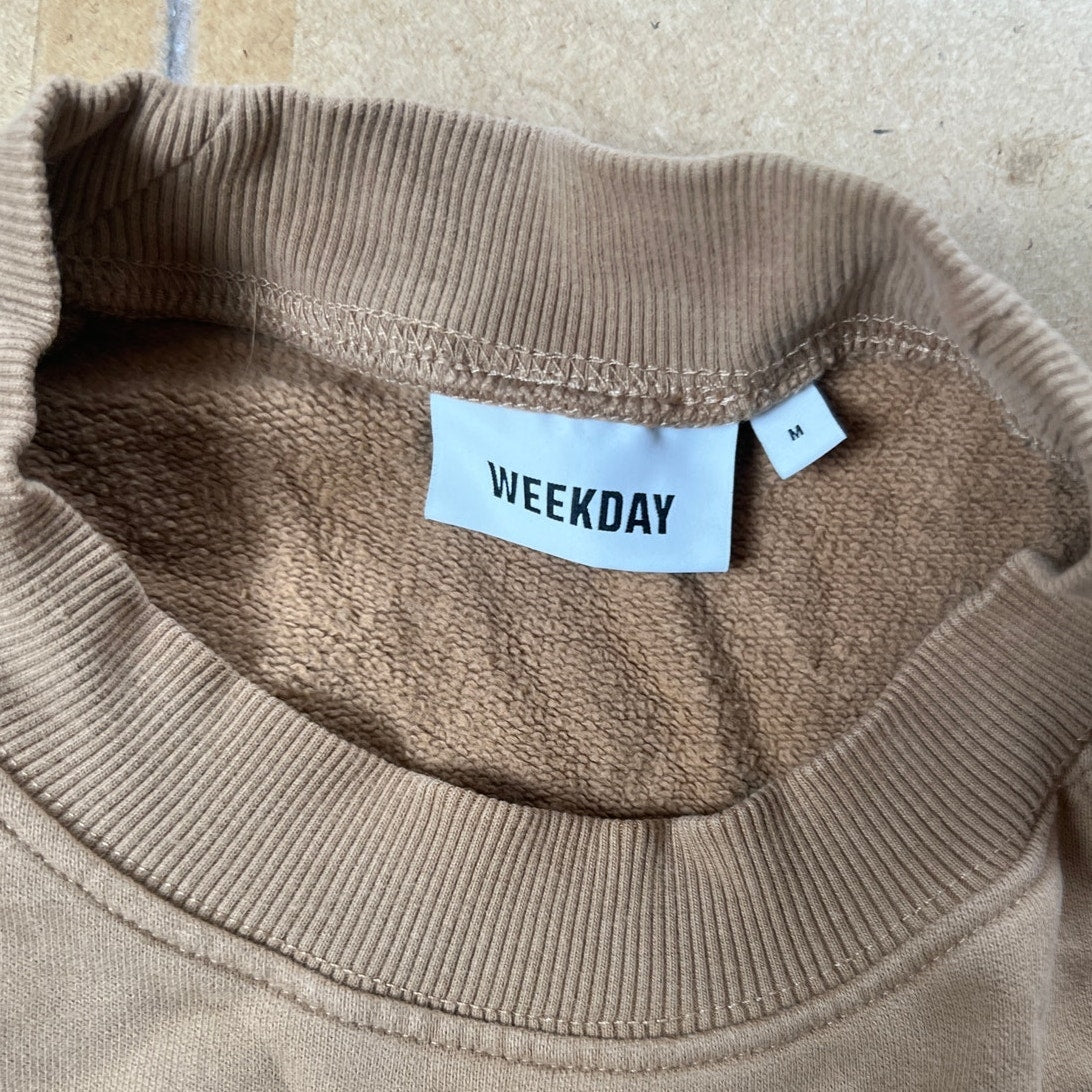 Weekday Beige Women Pull-Over Sweater Size M