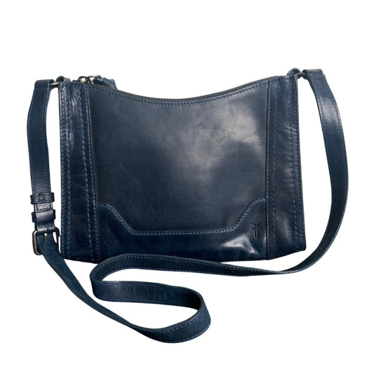Frye Melissa Leather Crossbody In Blue