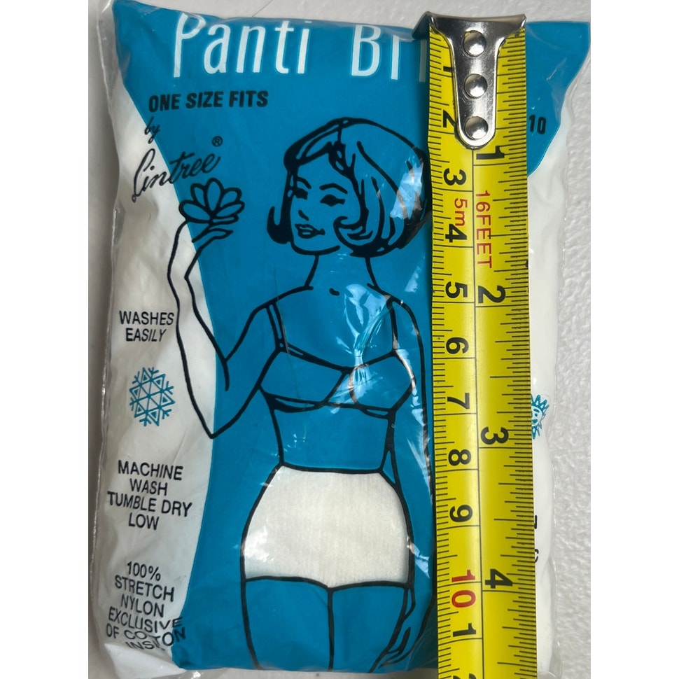 Panti Briefs NIP Vintage Nylon Hose Fabric Stretch Panti Size Fits Most