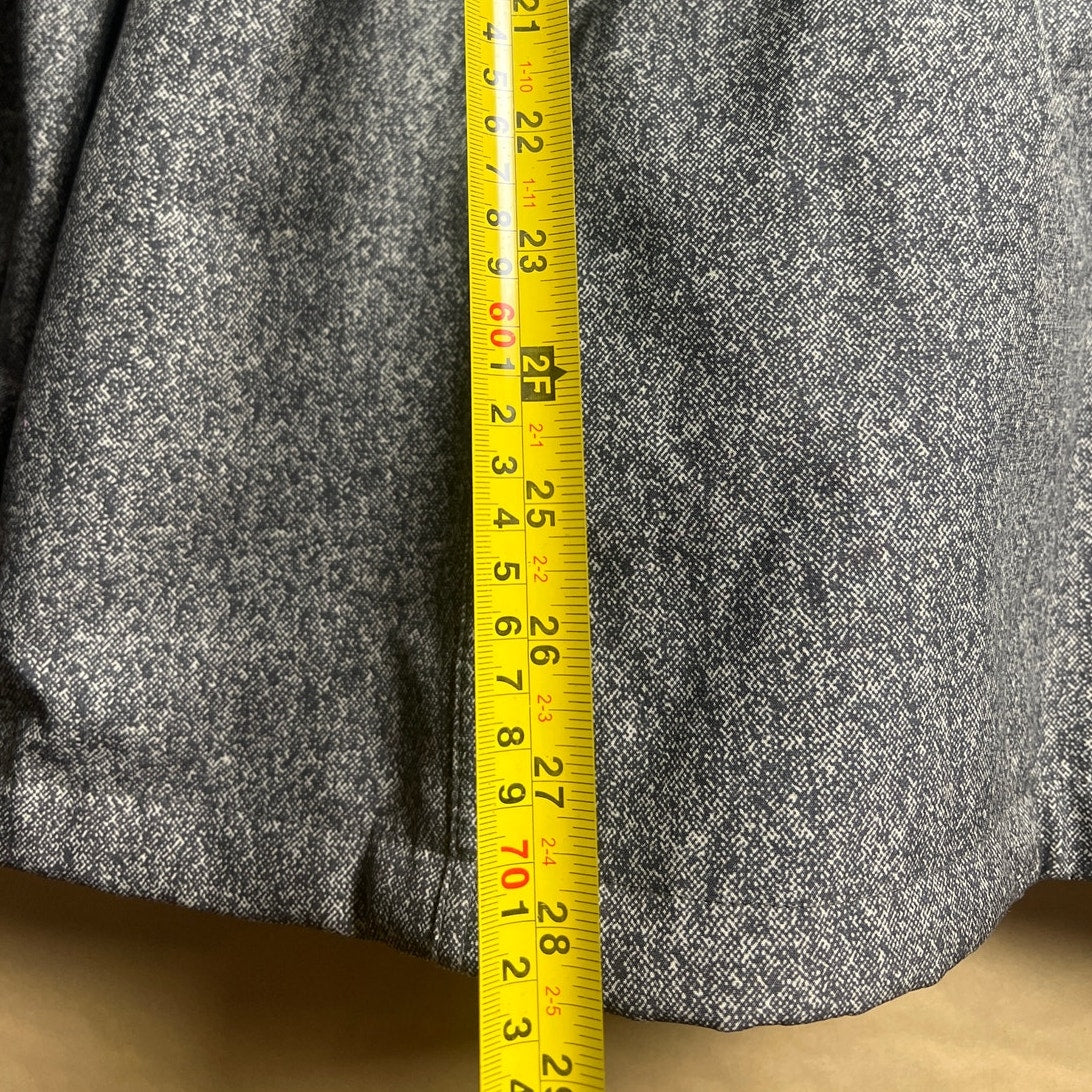 ZeroXposur Large Gray Zip Up Coat Rain Jacket Women's