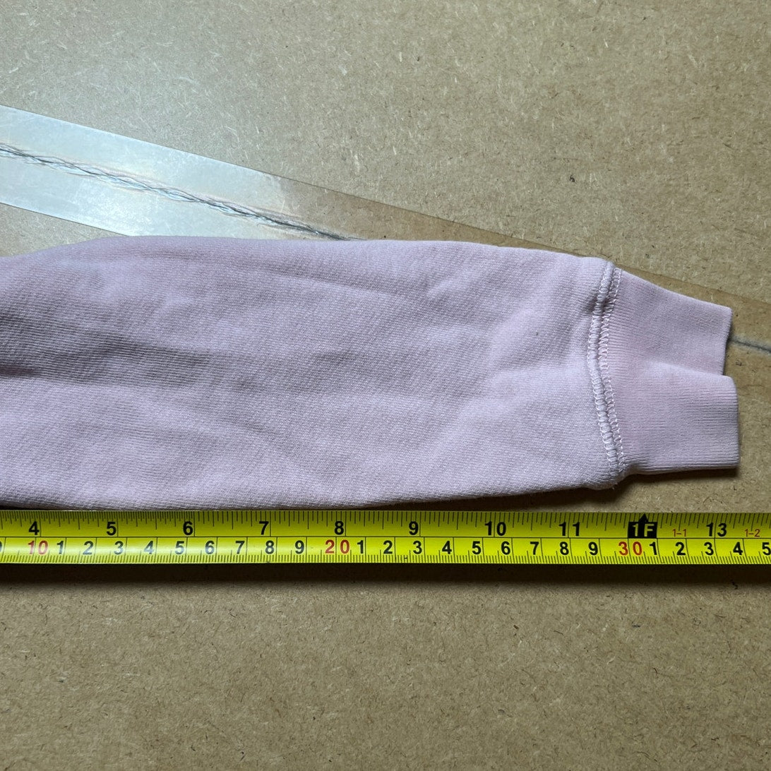 Polo Ralph Lauren Baby Pink Sweatshirt Women's Size 6X Hooded Zipper Logo