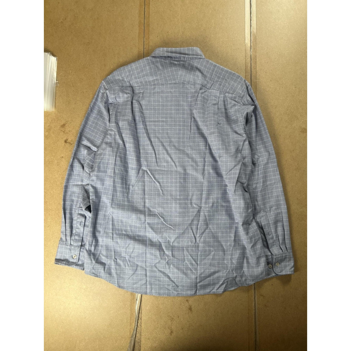Charles Tyrwhitt Shirt Mens XL Blue Check Long Sleeve Button Up Non-Iron