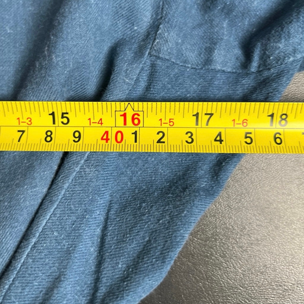 Anokki 100% Cotton Size 12 Blue Bath Robe