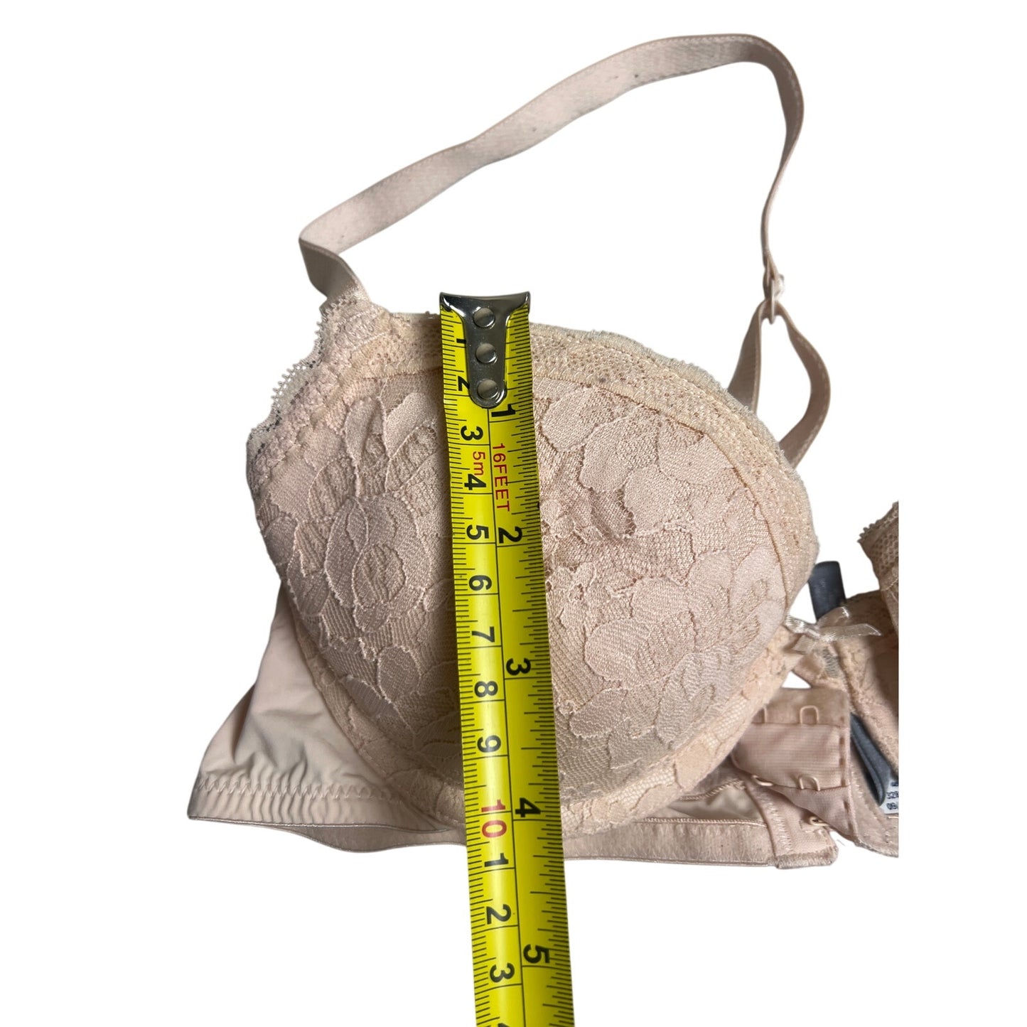 Aerie Nude Lace Pushup Bra Size 34A