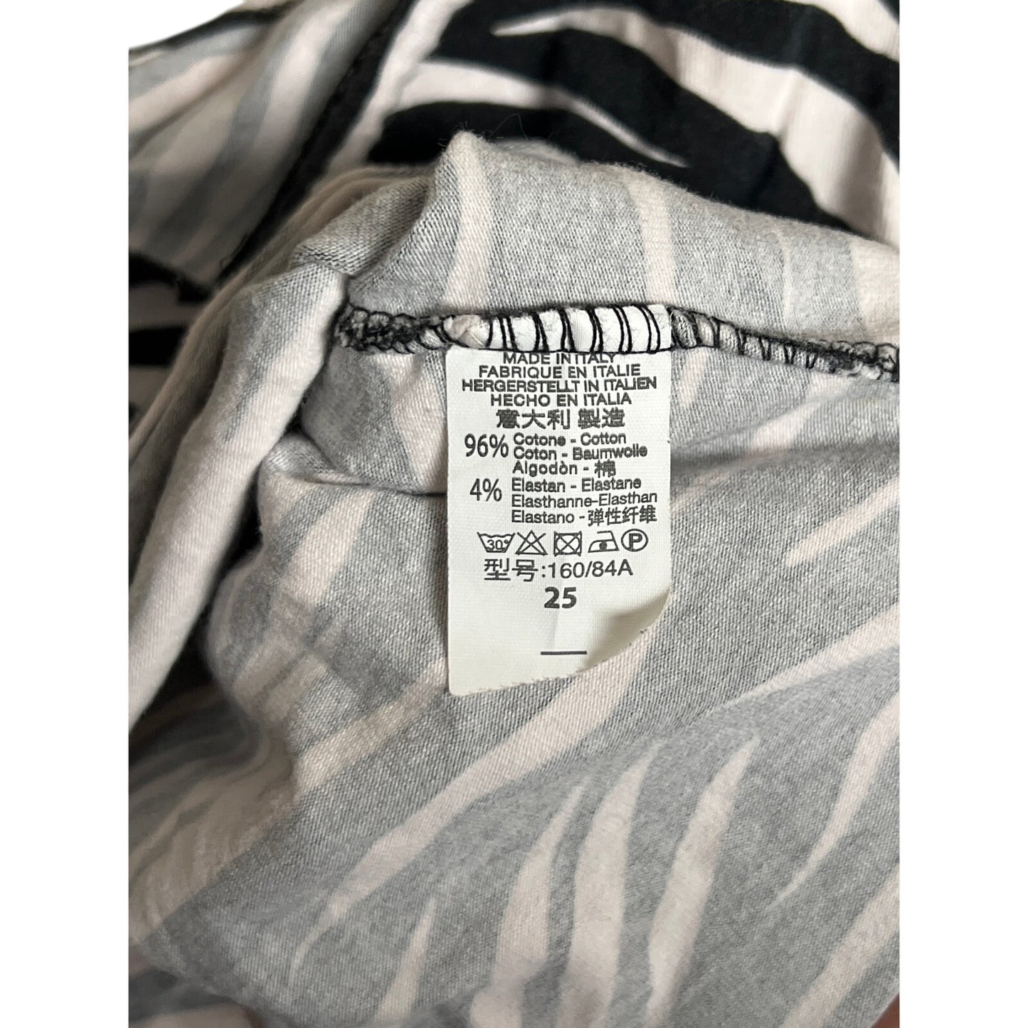 Brandy Melville John Galt Women's White and Black Tank Top Size 25 XS