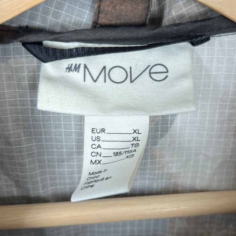 H&M Move XL Camo 100% Cotton Jacket